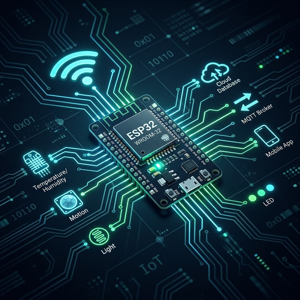 Building IoT Projects with ESP32 and Arduino