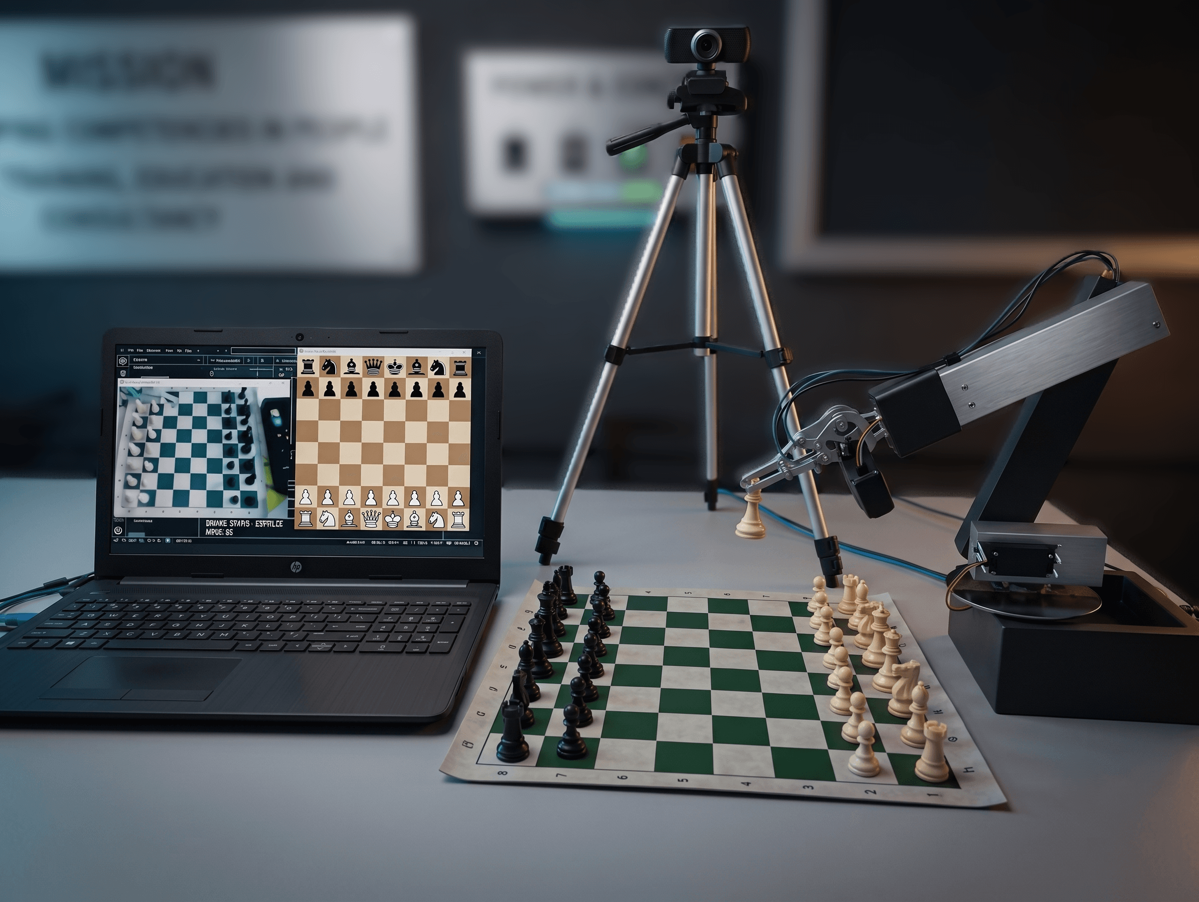 Alpha Autonomous - Automated Chess-Playing Robotic Arm